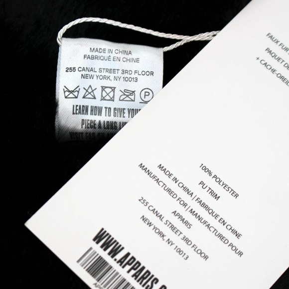 ❄️ NWT APPARIS Faux Fur Stole & Earmuffs ❄️ - Picture 8 of 10